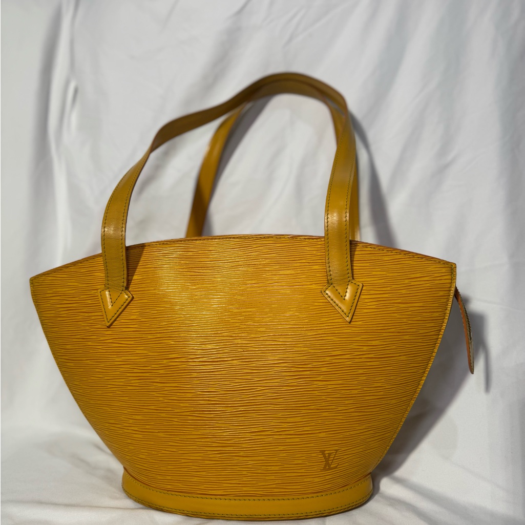 Louis Vuitton Epi Saint Jacques Gm Tote Bag In Tassil Yellow